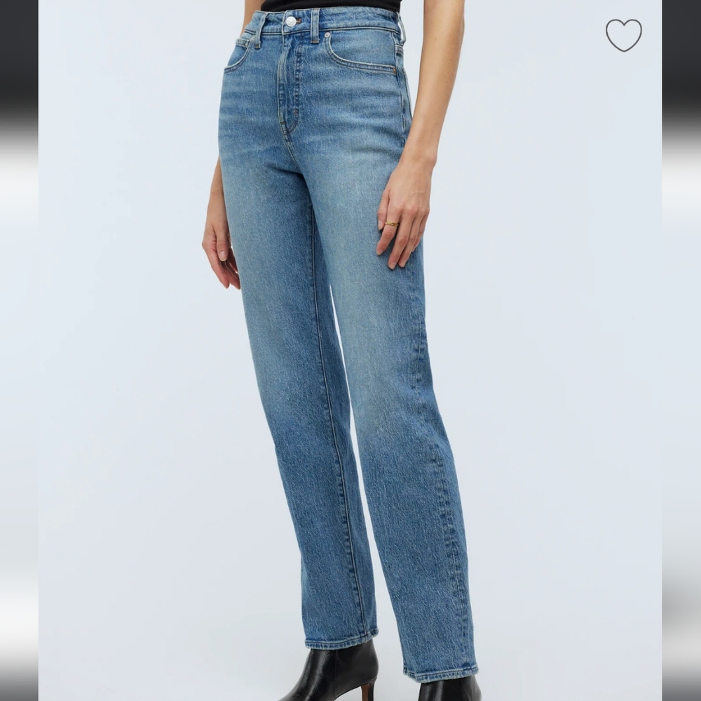 Madewell The 90s Straight Jean - Size 25